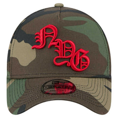 New York Giants New Era Mystic Camo A-Frame 9FORTY Adjustable Hat - Camo Hats