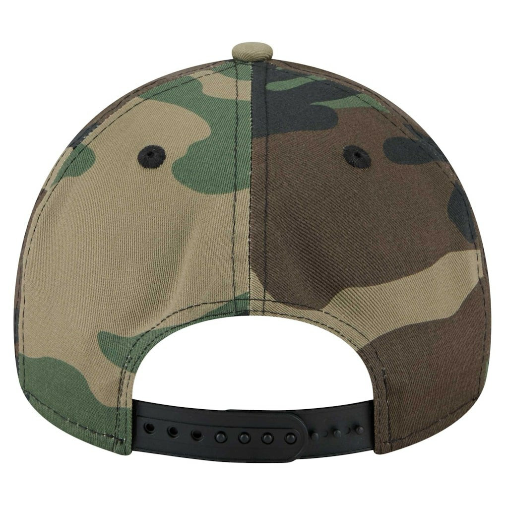 New York Giants New Era Mystic Camo A-Frame 9FORTY Adjustable Hat - Camo Hats