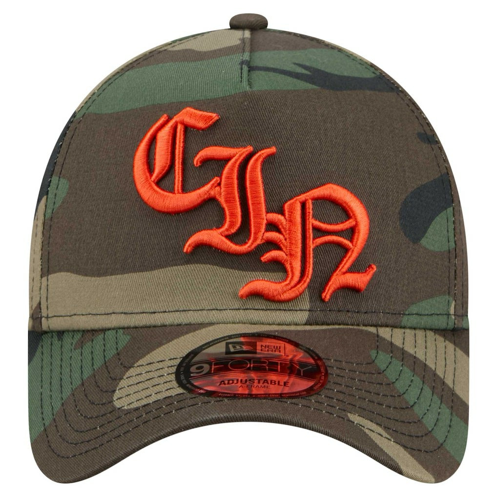 Cincinnati Bengals New Era Mystic Camo A-Frame 9FORTY Adjustable Hat - Camo Hats