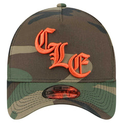 Cleveland Browns New Era Mystic Camo A-Frame 9FORTY Adjustable Hat - Camo Hats
