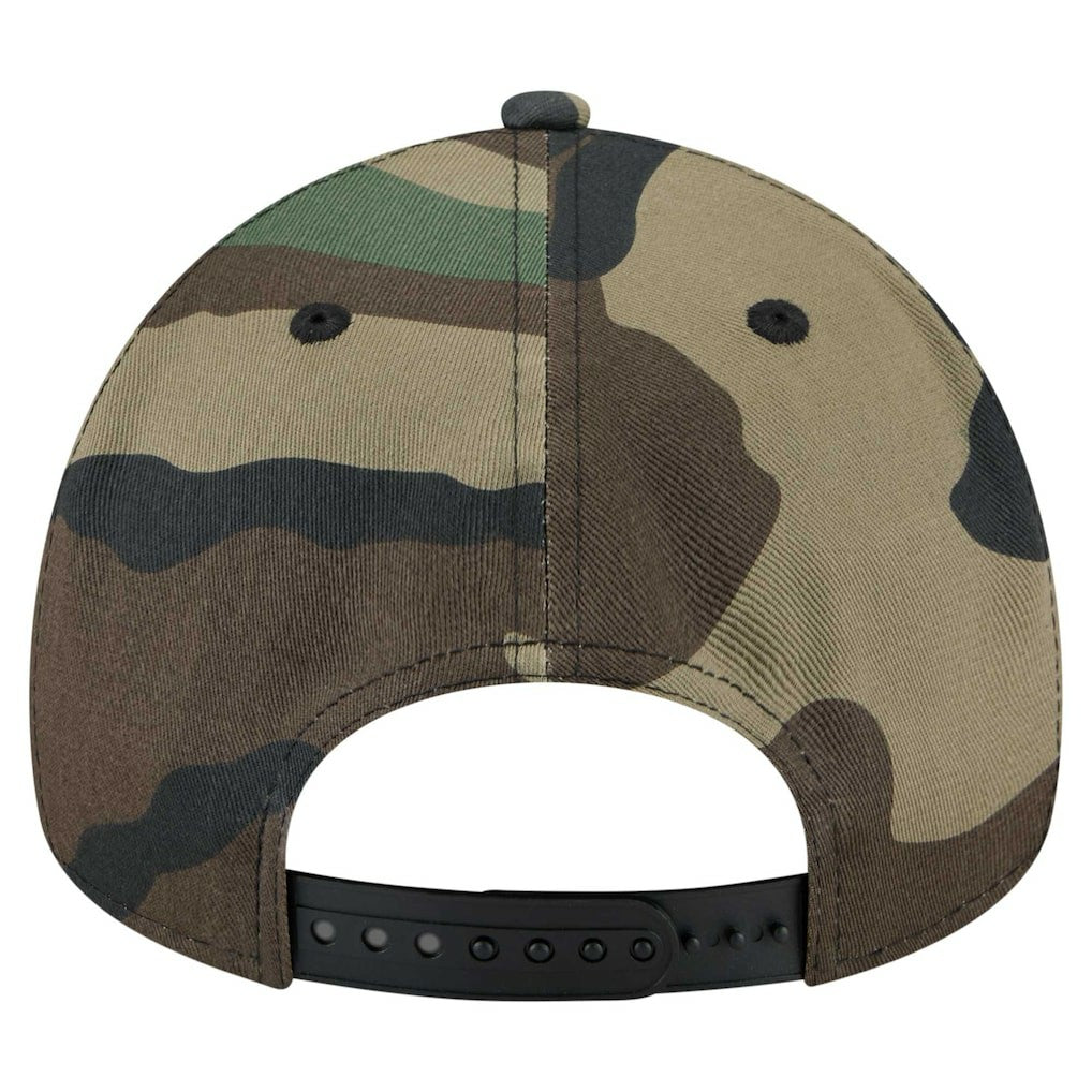 Cleveland Browns New Era Mystic Camo A-Frame 9FORTY Adjustable Hat - Camo Hats