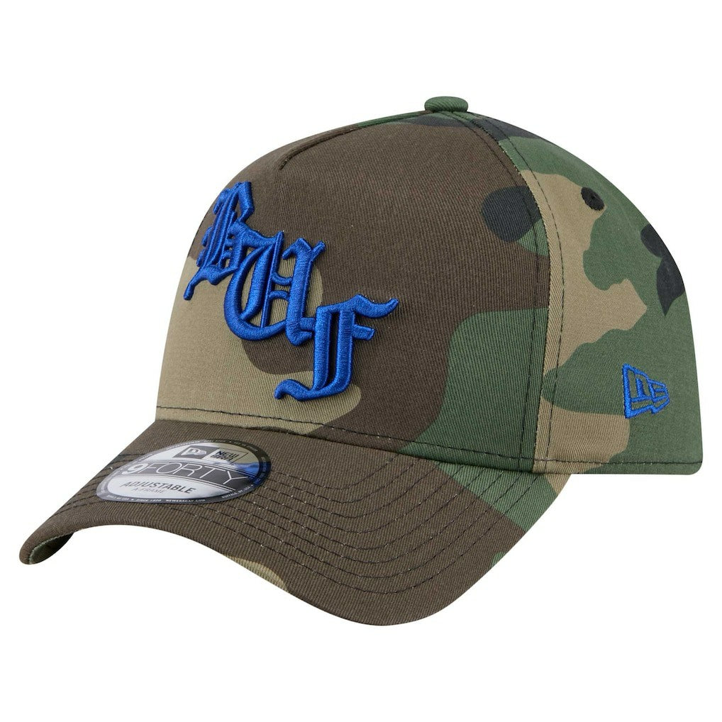 Buffalo Bills New Era Mystic Camo A-Frame 9FORTY Adjustable Hat - Camo Hats