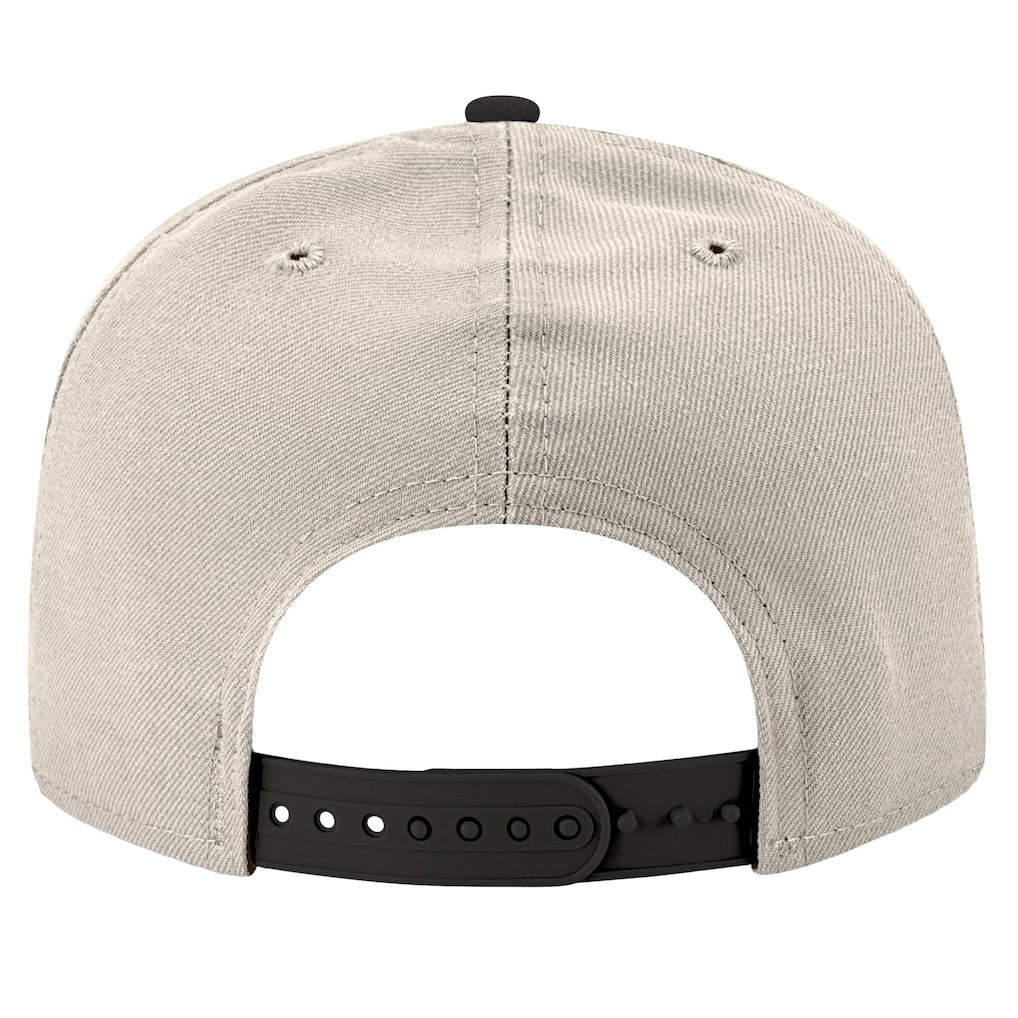 Detroit Lions New Era City Originals 9FIFTY Snapback Hat - Cream/Blue Hats