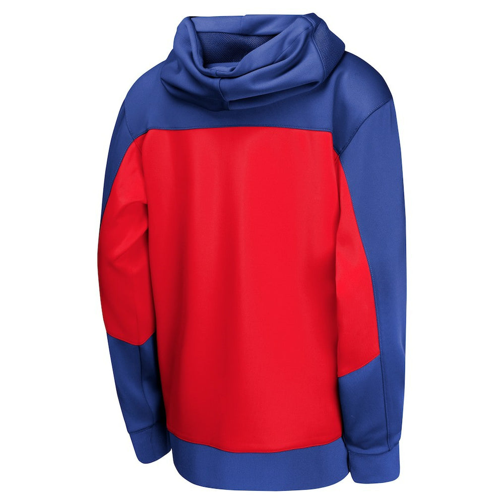 Philadelphia 76ers Youth Authentic On-Court Showtime Performance Full-Zip Hoodie Royal/Red - Nike outlet