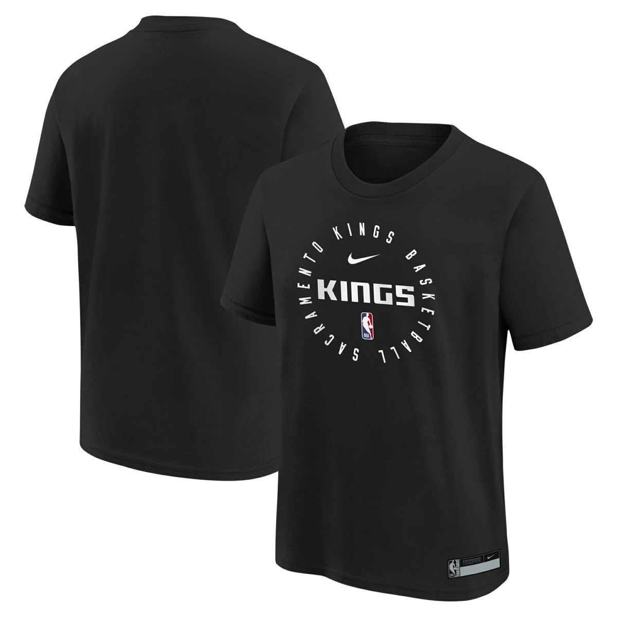 Sacramento Kings Youth Practice Legend T-Shirt Black - Nike