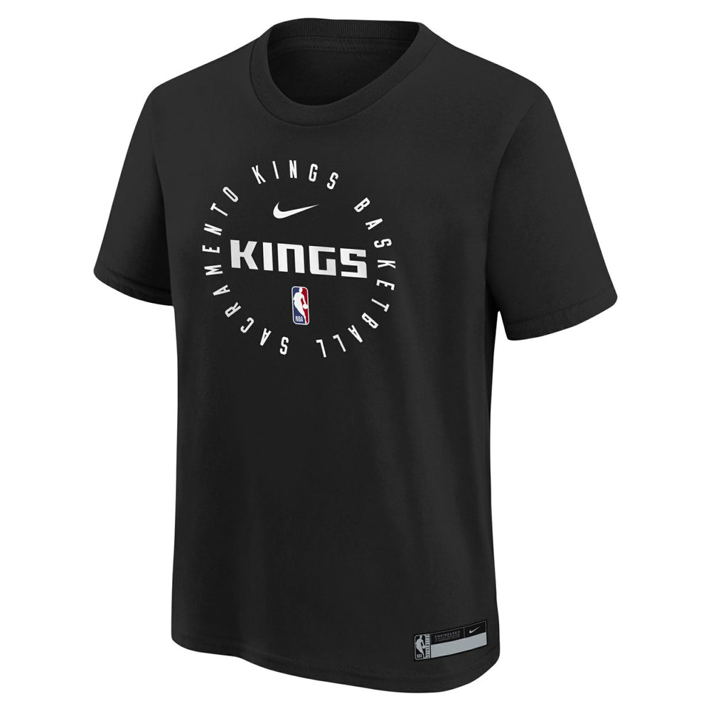 Sacramento Kings Youth Practice Legend T-Shirt Black - Nike