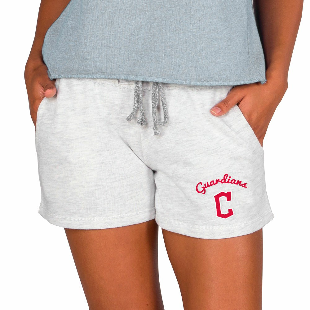 Cleveland Guardians Concepts Sport Women's Mainstream French Terry Tri-Blend Shorts - Ash Shorts
