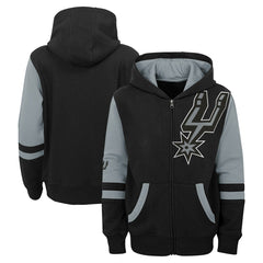 San Antonio Spurs Preschool Straight To The League Full-Zip Hoodie Black outlet