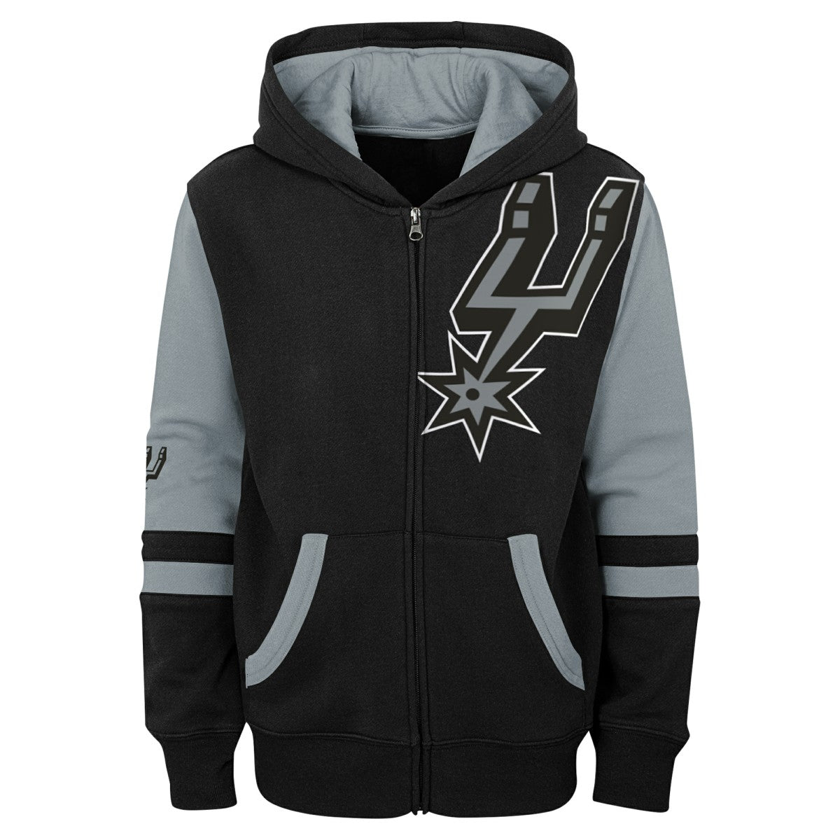 San Antonio Spurs Preschool Straight To The League Full-Zip Hoodie Black outlet