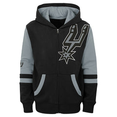 San Antonio Spurs Preschool Straight To The League Full-Zip Hoodie Black outlet