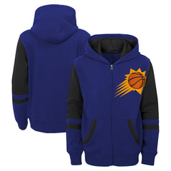 Phoenix Suns Preschool Straight To The League Full-Zip Hoodie Purple