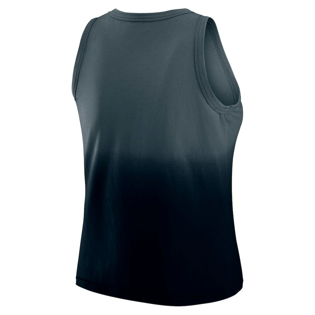 Chicago Bears WEAR by Erin Andrews x Gracie Hunt Women's Ombre Tank Top - Navy Tops
