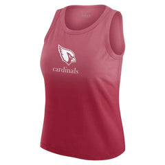 Arizona Cardinals WEAR by Erin Andrews x Gracie Hunt Women's Ombre Tank Top - Cardinal Tops