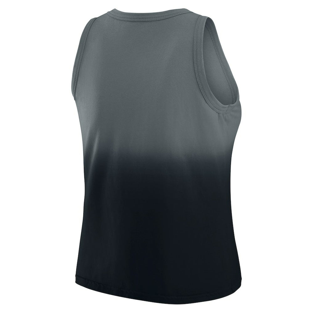 Carolina Panthers WEAR by Erin Andrews x Gracie Hunt Women's Ombre Tank Top - Black Tops
