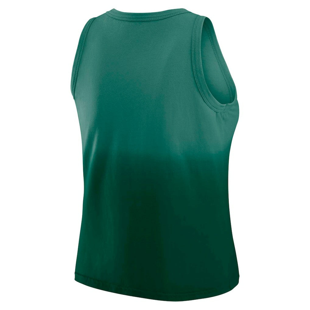 New York Jets WEAR by Erin Andrews x Gracie Hunt Women's Ombre Tank Top - Green Tops