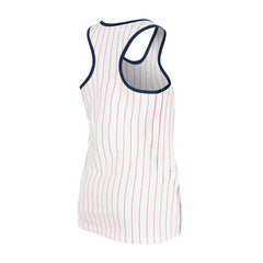 St. Louis Cardinals New Era Women's Gameday Pinstripe Tank Top - White Tanks