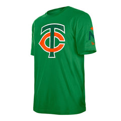 Minnesota Twins New Era St. Patrick's Day Shamrock Fill T-Shirt - Kelly Green T-shirts