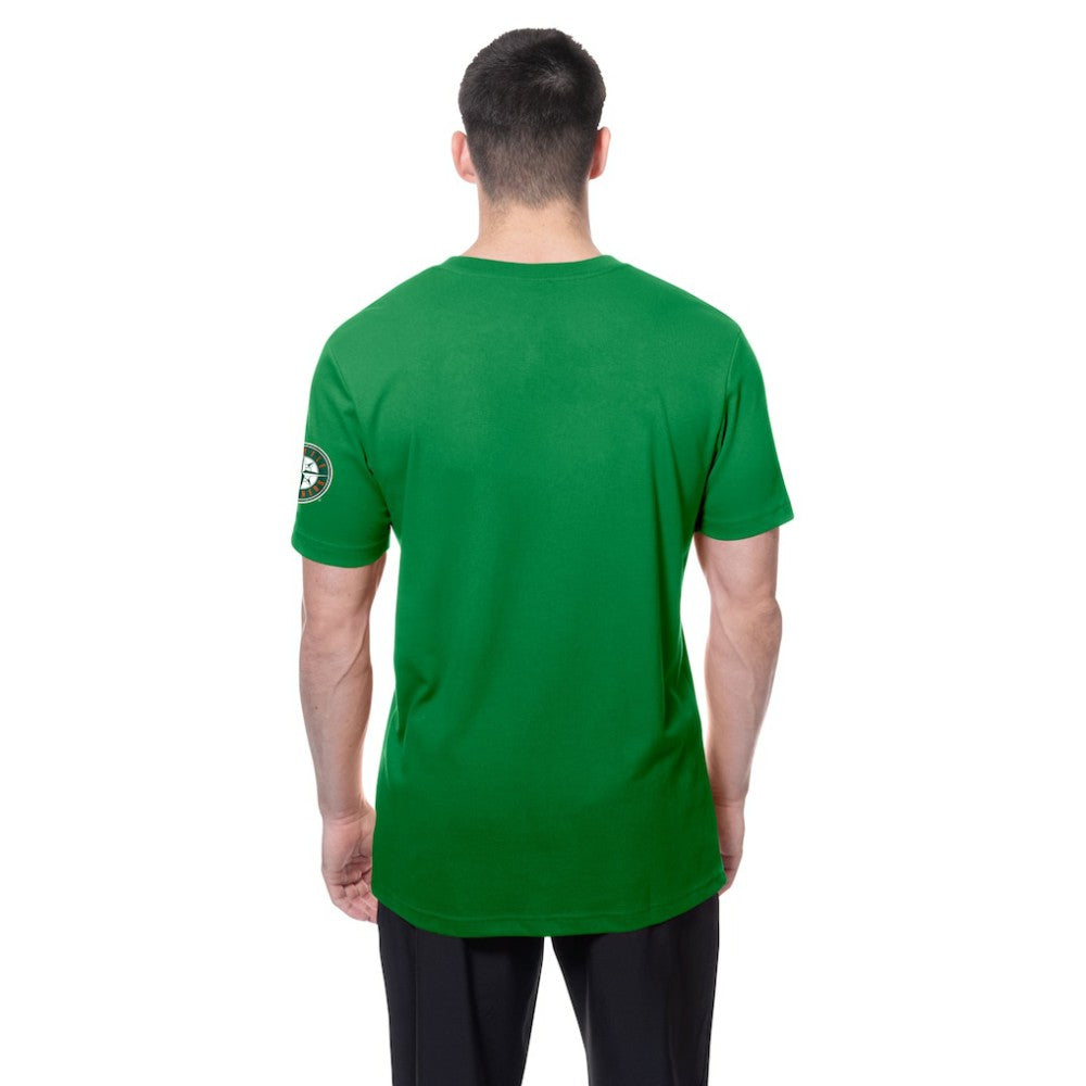 Seattle Mariners New Era St. Patrick's Day Shamrock Fill T-Shirt - Kelly Green T-shirts