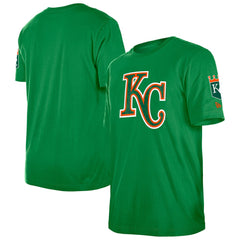 Kansas City Royals New Era St. Patrick's Day Shamrock Fill T-Shirt - Kelly Green T-shirts