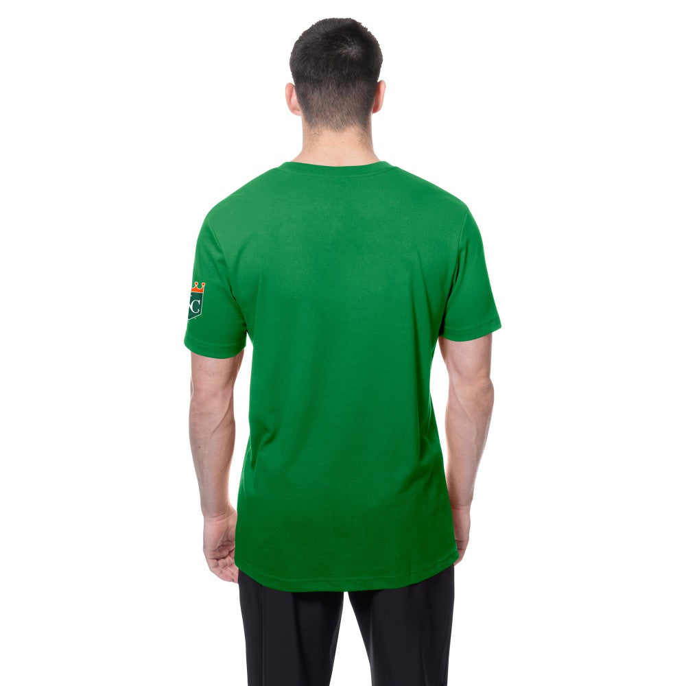 Kansas City Royals New Era St. Patrick's Day Shamrock Fill T-Shirt - Kelly Green T-shirts