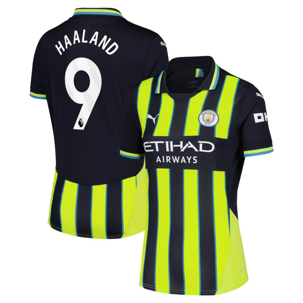 Erling Haaland Manchester City Women's 2024/25 Away Replica Player Jersey Navy - Puma on sale