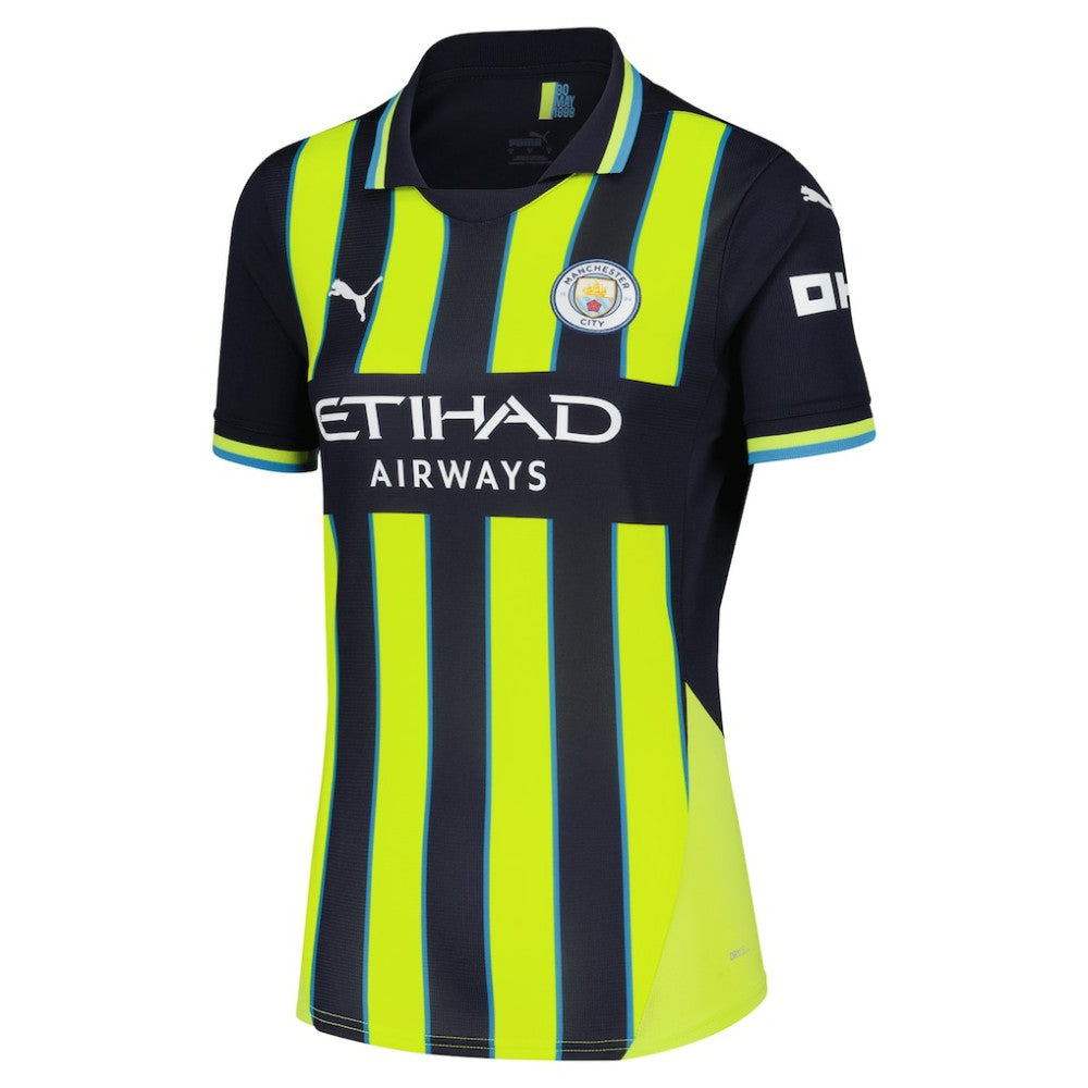 Erling Haaland Manchester City Women's 2024/25 Away Replica Player Jersey Navy - Puma on sale