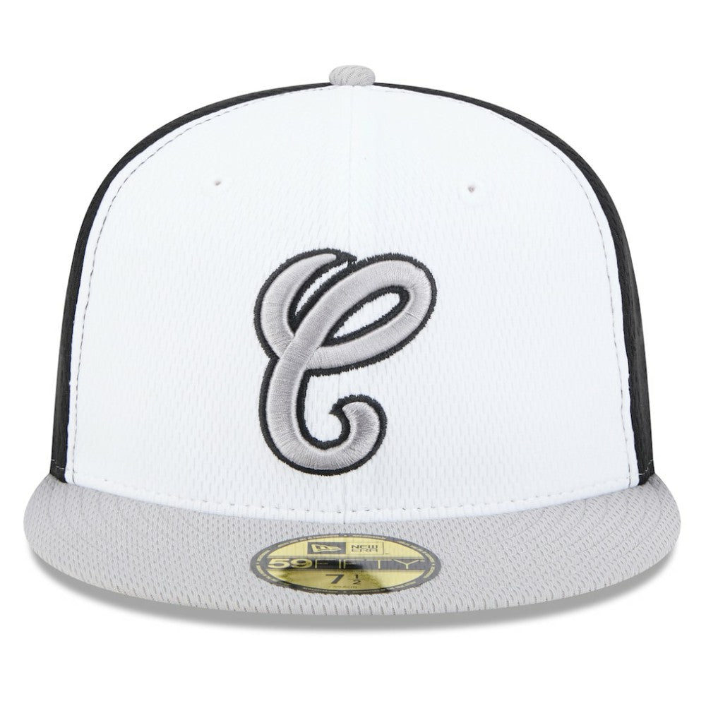 Chicago White Sox New Era 2025 MLB Clubhouse 59FIFTY Fitted Hat - Black/Gray Hats