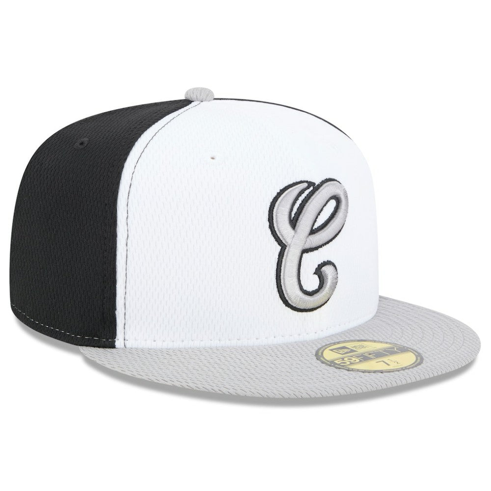 Chicago White Sox New Era 2025 MLB Clubhouse 59FIFTY Fitted Hat - Black/Gray Hats