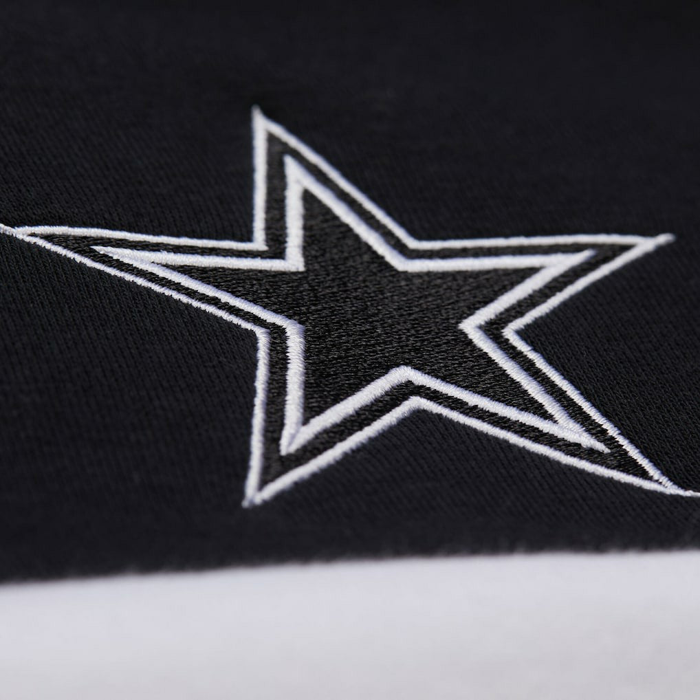 Dallas Cowboys Women's Quarter-Zip Jacket - Black Jackets
