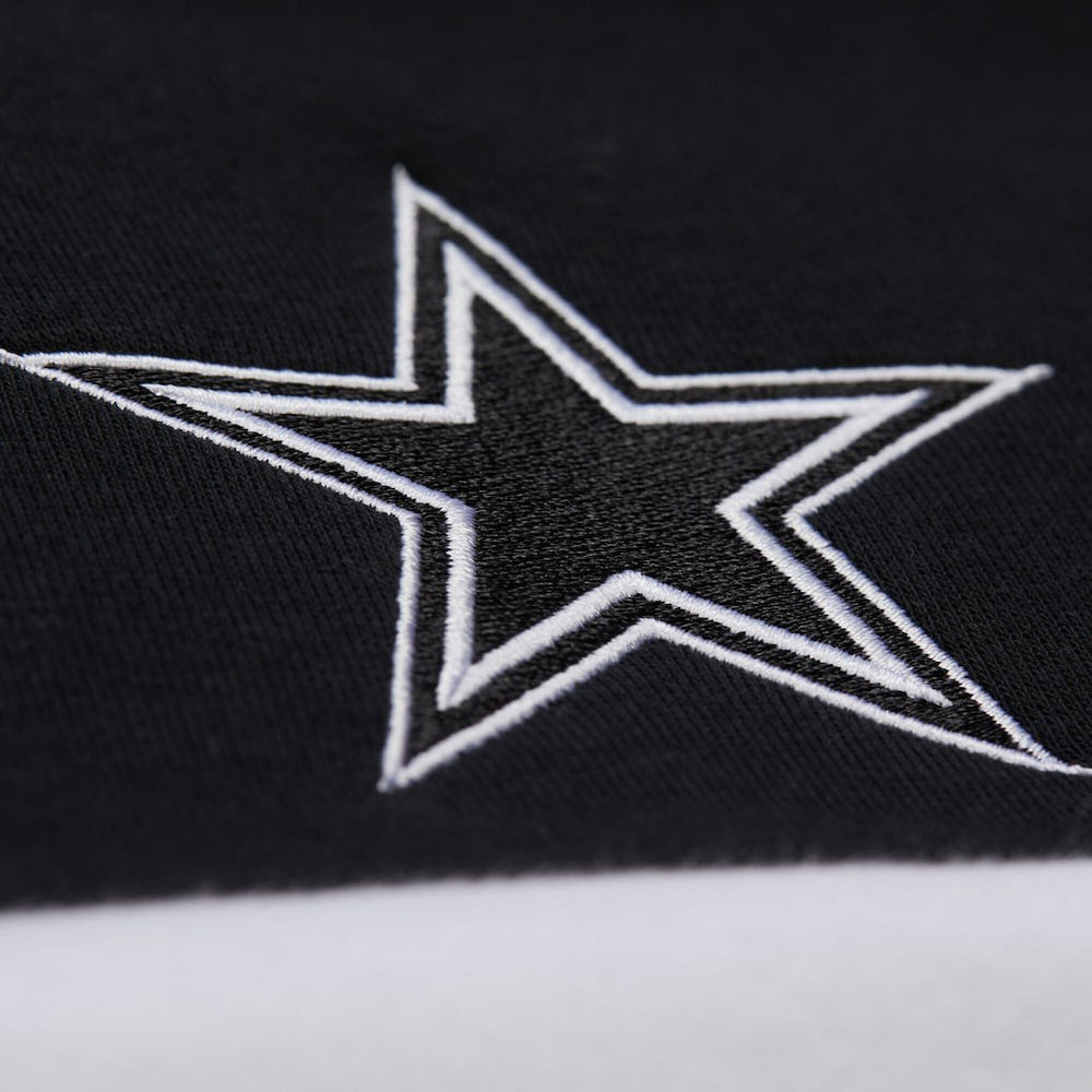 Dallas Cowboys Women's Quarter-Zip Jacket - Black Jackets