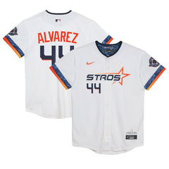 Yordan Alvarez Houston Astros Nike Preschool 2025 City Connect Limited Player Jersey - White Jerseys