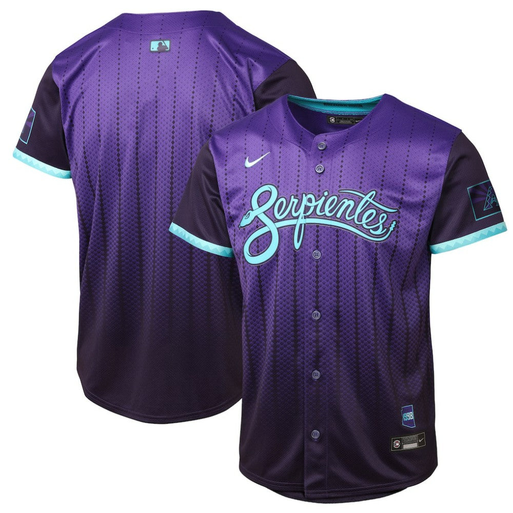 Arizona Diamondbacks Nike Youth 2025 City Connect Limited Jersey - Purple Jerseys