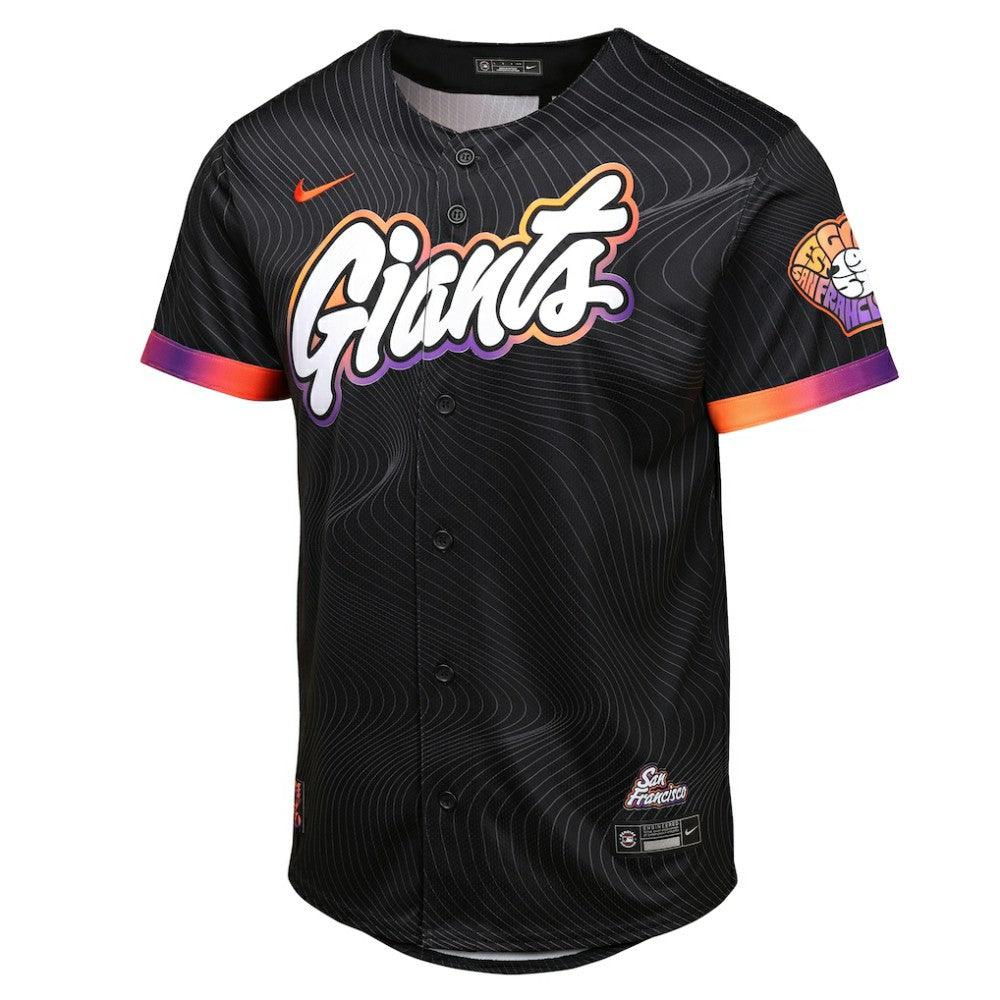 San Francisco Giants Nike Youth 2025 City Connect Limited Jersey - Anthracite Jerseys