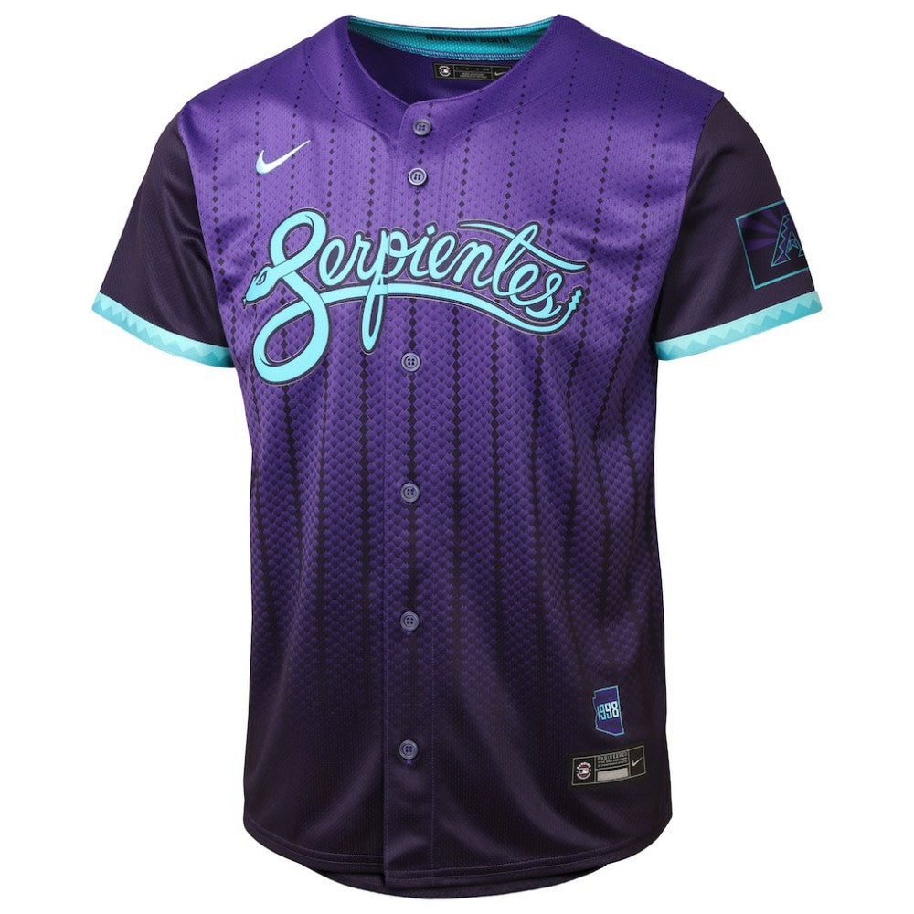 Corbin Carroll Arizona Diamondbacks Nike Youth 2025 City Connect Limited Player Jersey - Purple Jerseys