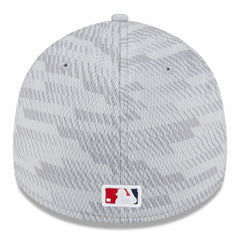 Los Angeles Angels New Era 2025 MLB Clubhouse 39THIRTY Flex Hat - Gray Hats