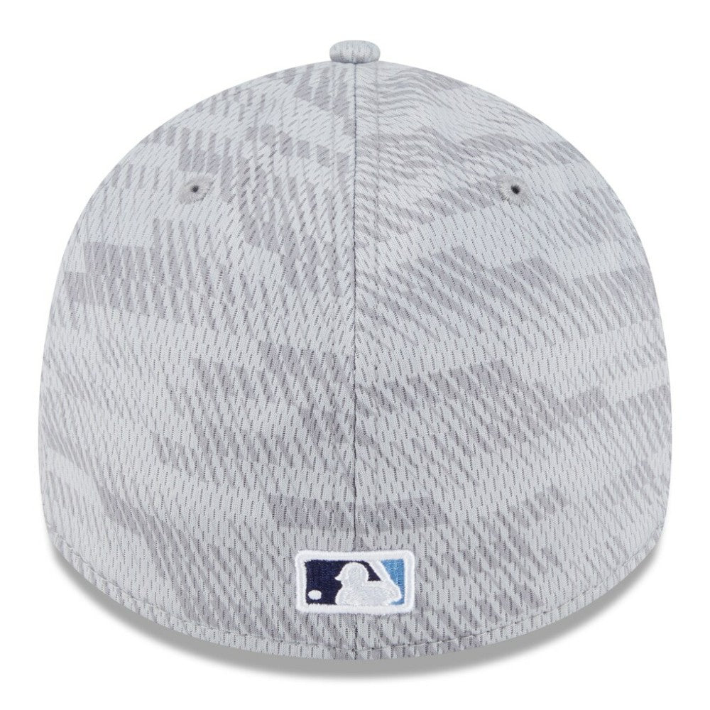Tampa Bay Rays New Era 2025 MLB Clubhouse 39THIRTY Flex Hat - Gray Hats