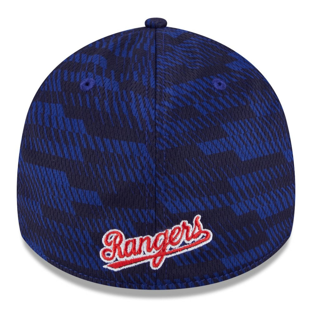 Texas Rangers New Era 2025 MLB Clubhouse 39THIRTY Flex Hat - Royal Hats
