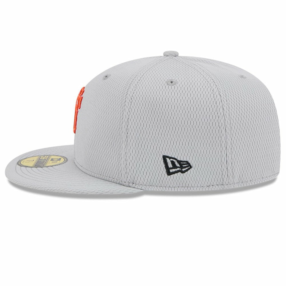 San Francisco Giants New Era 2025 MLB Clubhouse 59FIFTY Fitted Hat - Gray Hats