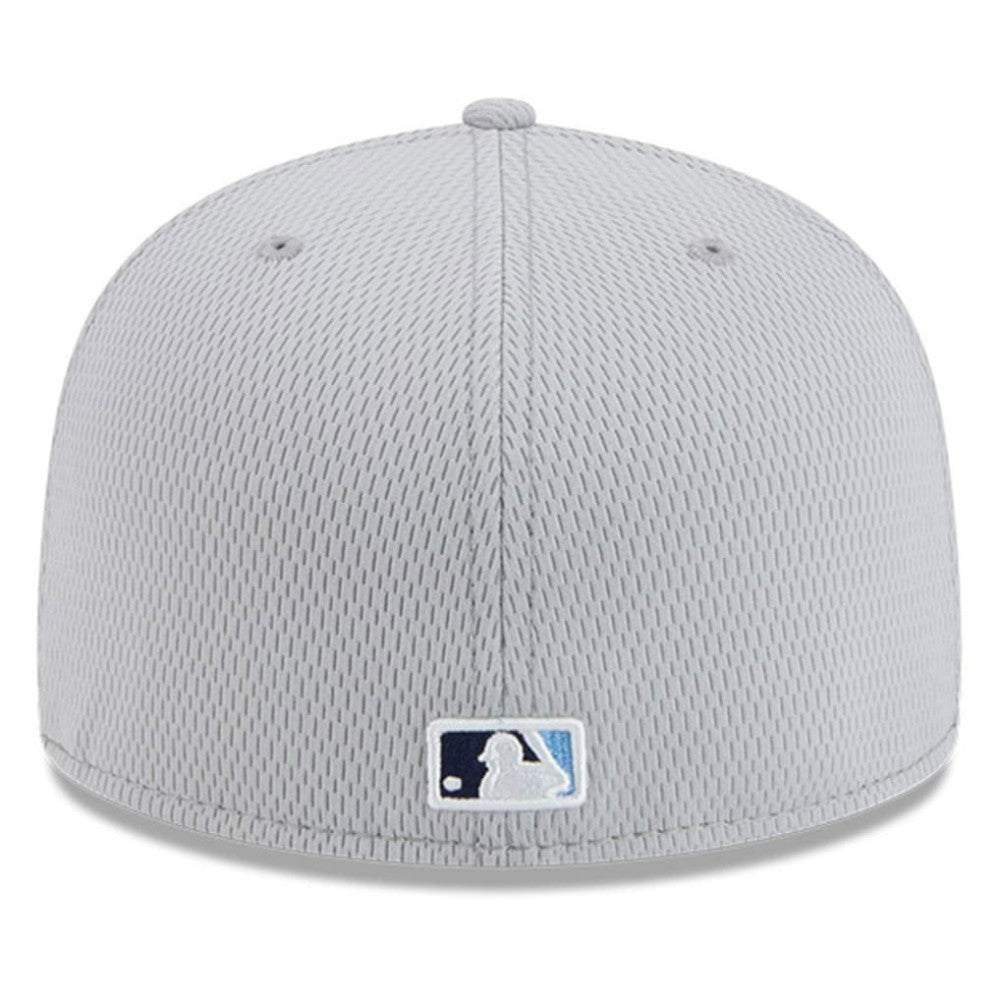 Tampa Bay Rays New Era 2025 MLB Clubhouse 59FIFTY Fitted Hat - Gray Hats