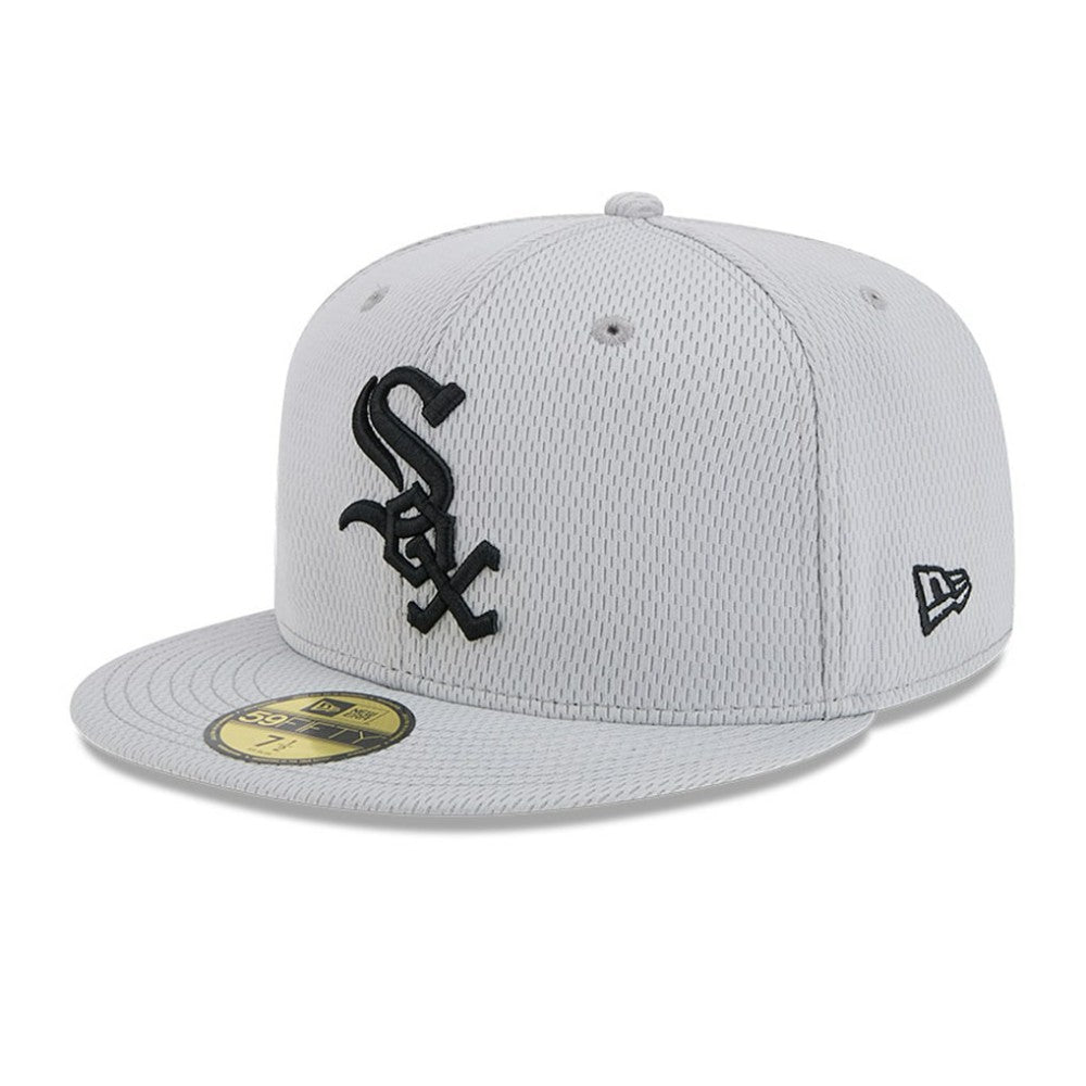 Chicago White Sox New Era 2025 MLB Clubhouse 59FIFTY Fitted Hat - Gray Hats