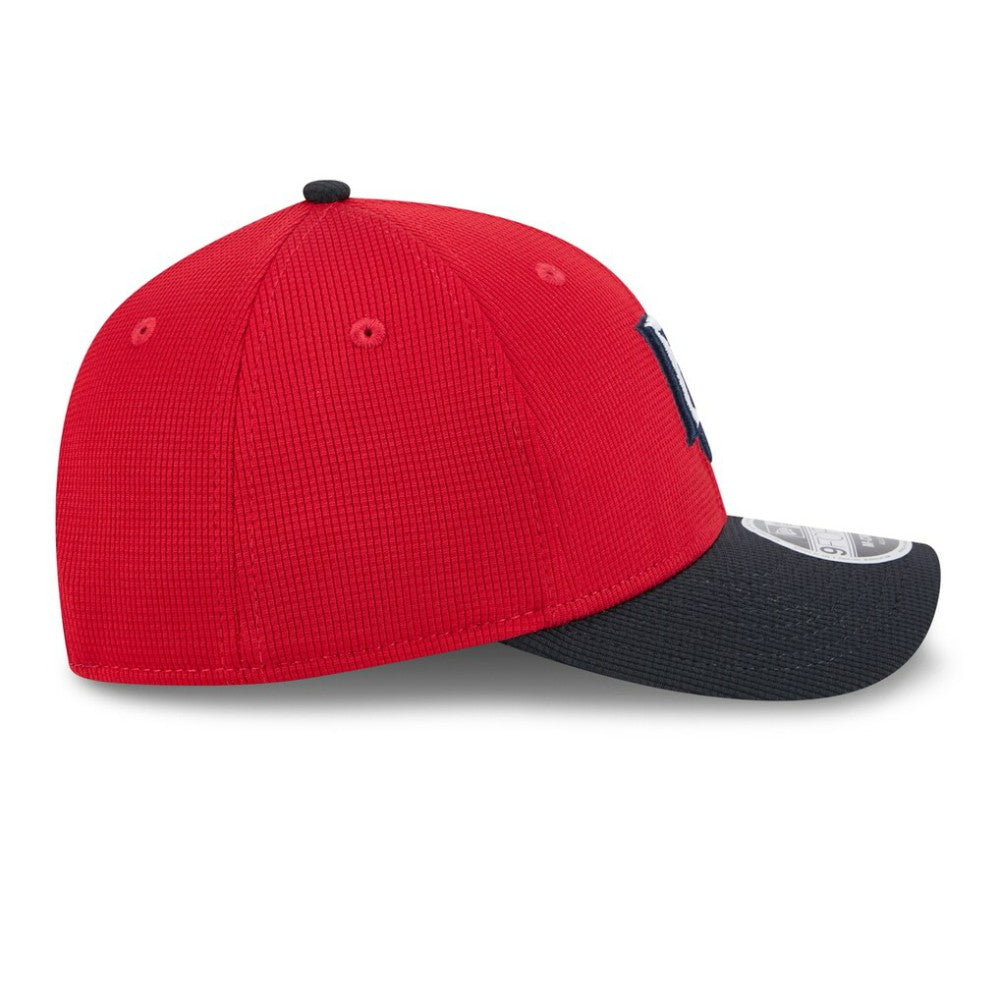 Washington Nationals New Era 2025 Batting Practice 9FORTY M-Crown Adjustable Hat - Red/Black Hats