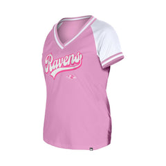 Baltimore Ravens New Era Women's Mommy & Me V-Neck T-Shirt - Pink T-shirts