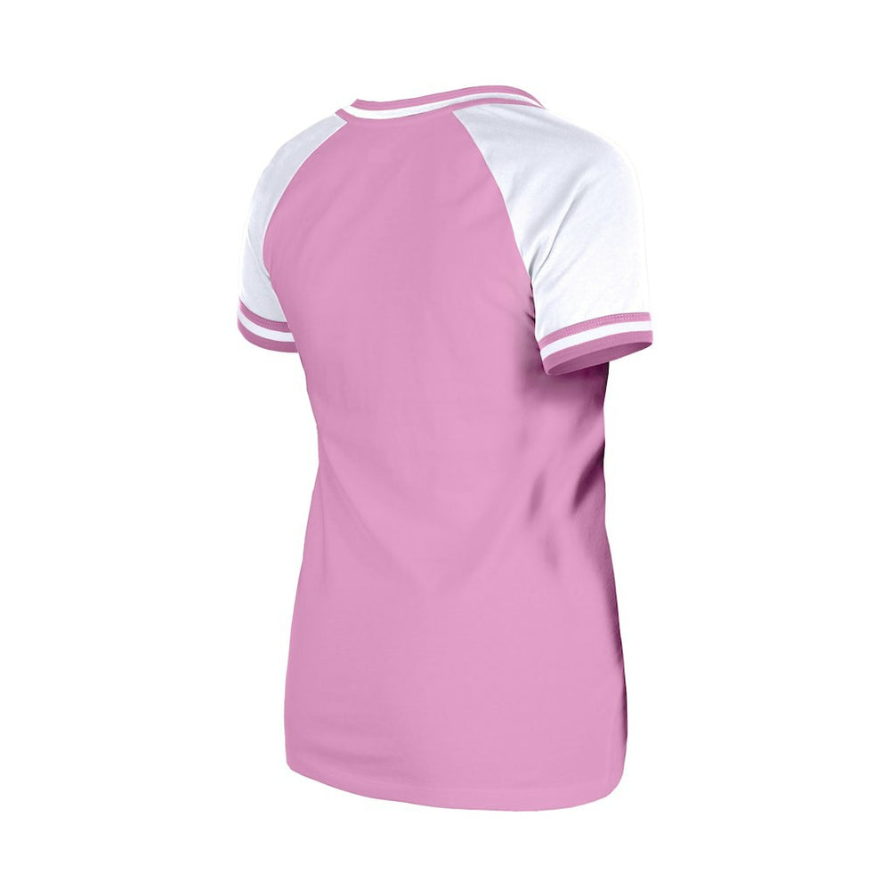 Baltimore Ravens New Era Women's Mommy & Me V-Neck T-Shirt - Pink T-shirts