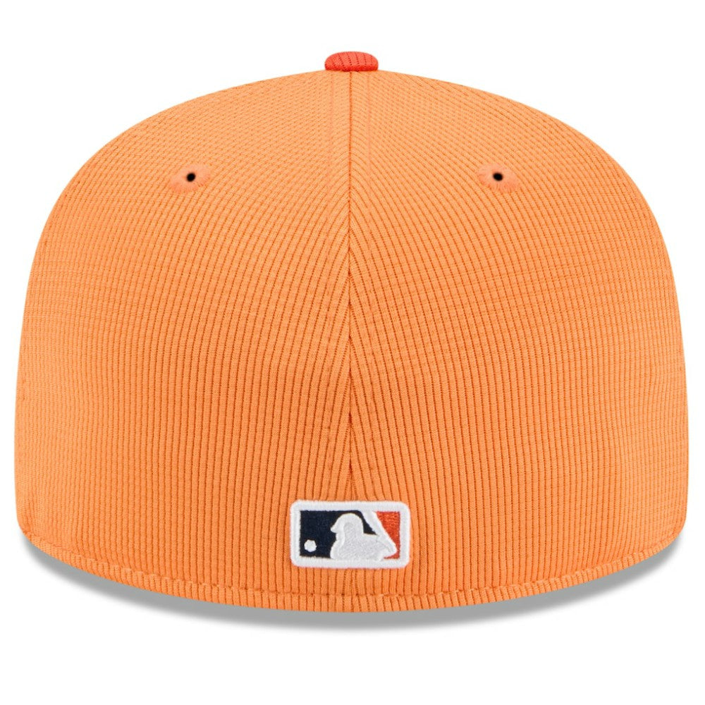 Houston Astros New Era 2025 Spring Training 59FIFTY Fitted Hat - Orange Hats
