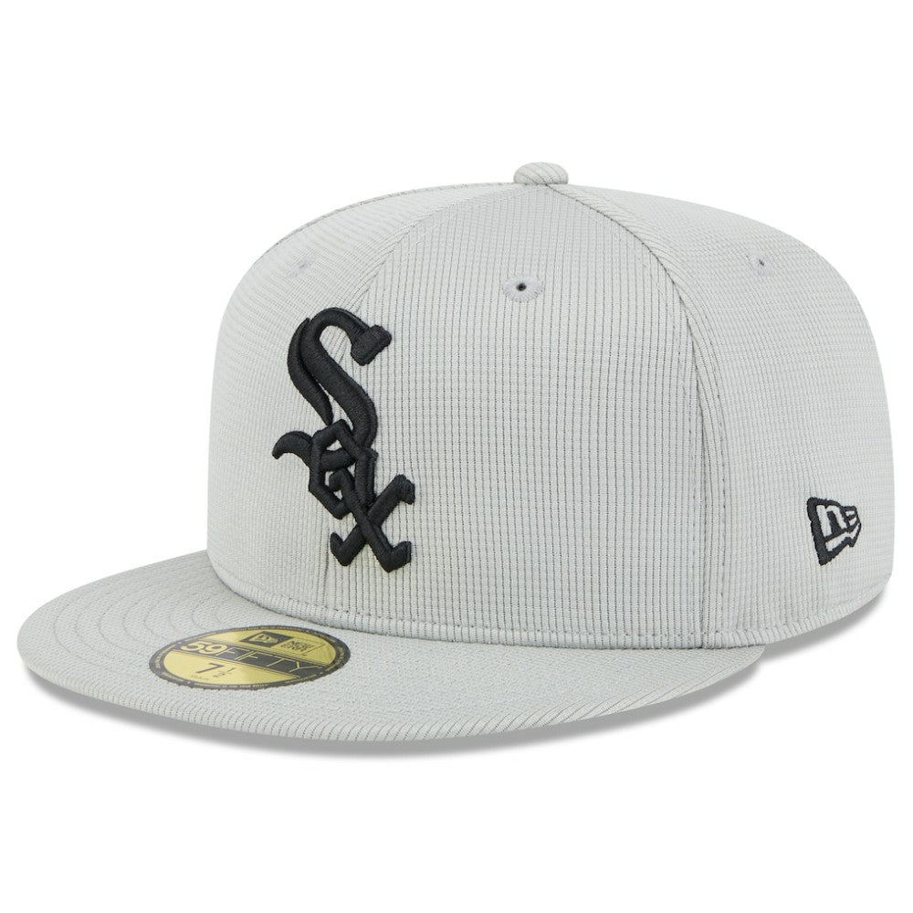 Chicago White Sox New Era 2025 Spring Training 59FIFTY Fitted Hat - Gray Hats