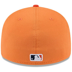 Houston Astros New Era 2025 Spring Training Low Profile 59FIFTY Fitted Hat - Orange Hats