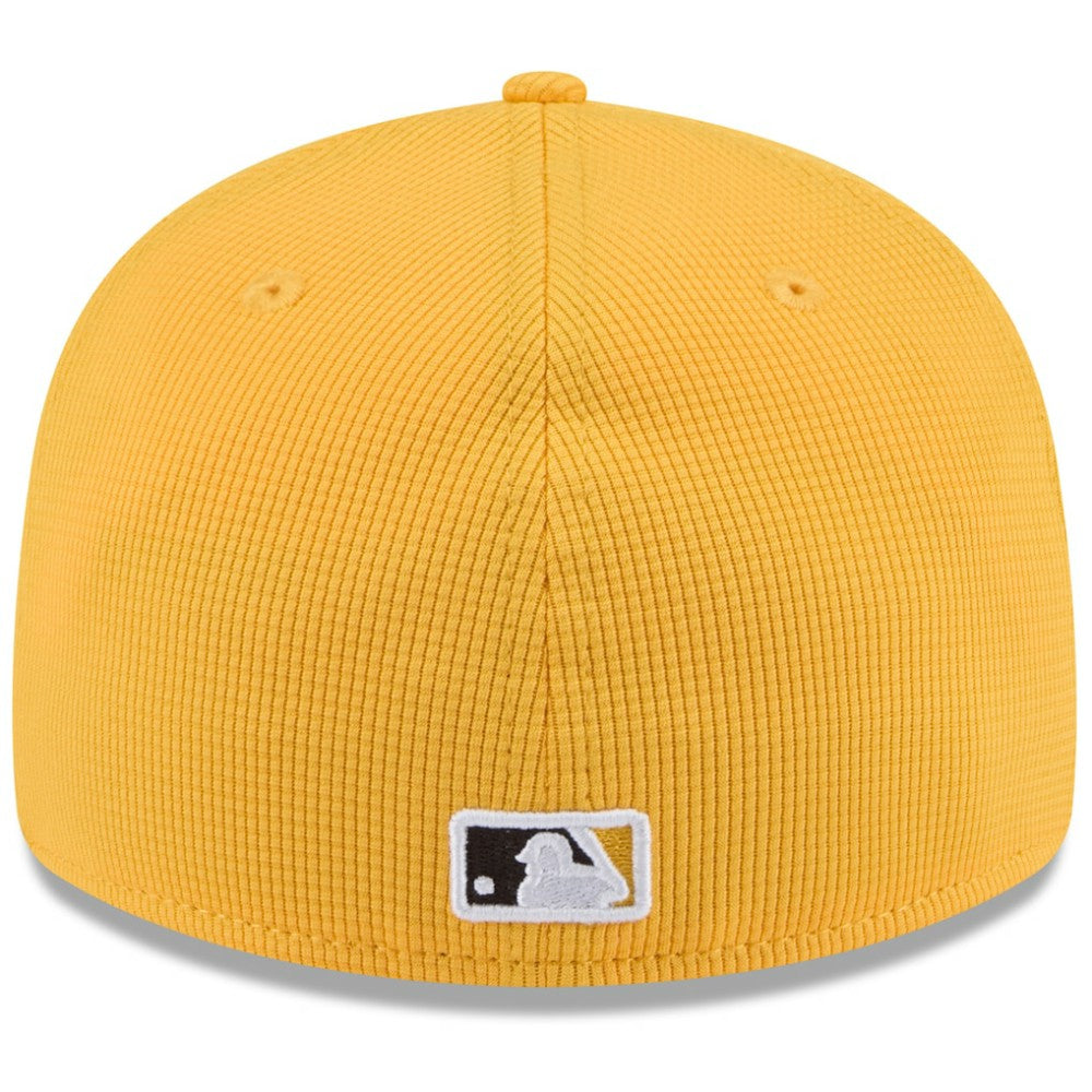 San Diego Padres New Era 2025 Spring Training Low Profile 59FIFTY Fitted Hat - Gold Hats