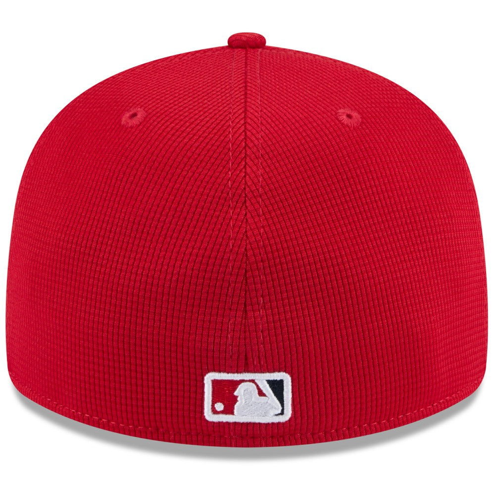 Los Angeles Angels New Era 2025 Spring Training Low Profile 59FIFTY Fitted Hat - Red Hats