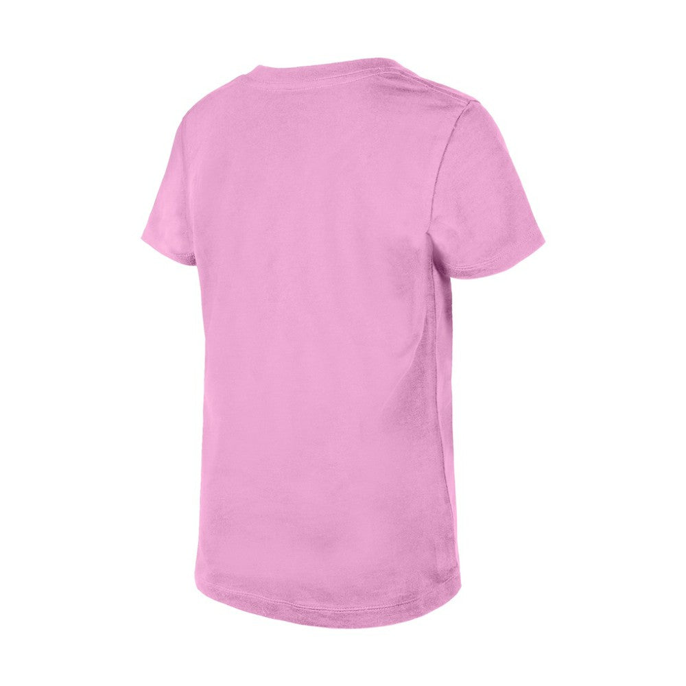 Florida Panthers New Era Girl's Youth Flip Sequin V-Neck T-Shirt - Pink | US 201889041