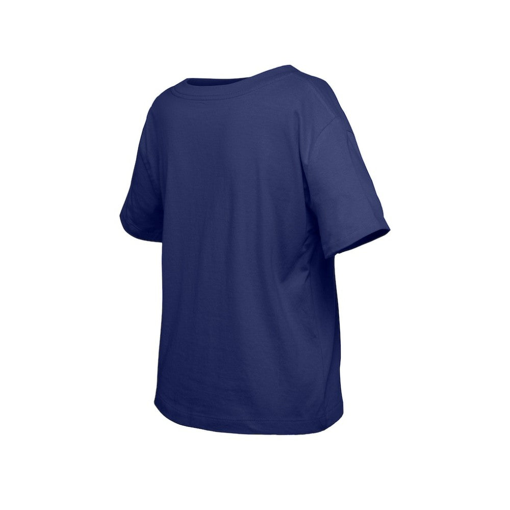 Tampa Bay Lightning New Era Girl's Youth Flip Sequin T-Shirt - Blue | US 201889060